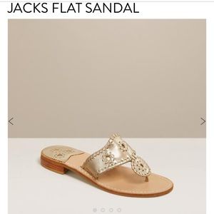 NWOT Platinum Jack Rogers Women’s Hamptons Sandal